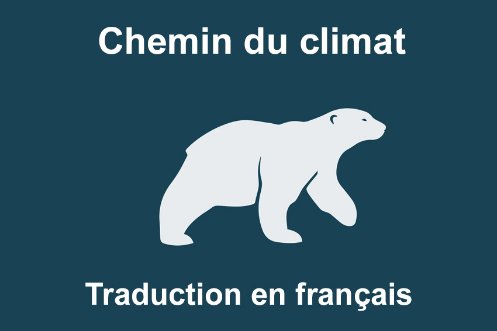 Eisbär mit Text Traduction en francais