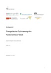 Endbericht - Energetische Optimierung des Kantons Basel-Stadt