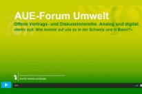 Videoplayer mit dem Titel AUE-Forum Umwelt