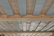 Holz-Beton-Decke ohne Filz